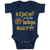 Unlicensed Michigan College Sports Baby Bodysuits or Toddler Tees | Do the Spartans or Buckeyes Stink?!