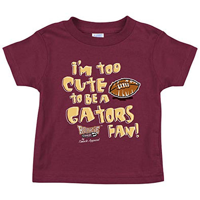 Unlicensed Florida State College Sports Baby Bodysuits or Toddler Tees | Too Cute to be a Gators Fan!