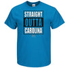 Straight Outta Carolina T-Shirt | Carolina Football Fan Gear