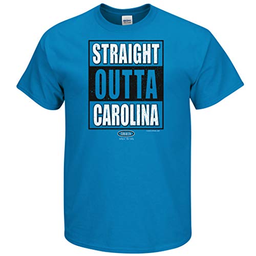 Straight Outta Carolina T-Shirt | Carolina Football Fan Gear