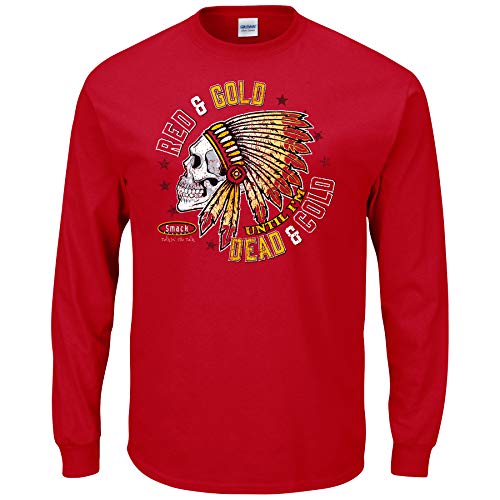 Red and Gold Till I'm Dead and Cold Shirt, Tank Top, Hoodie for Kansas City Football Fans