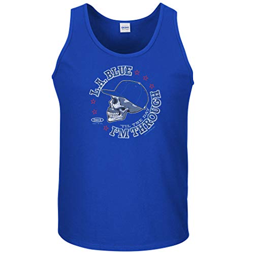 L.A. Blue 'Til the Day I'm Through Shirt | Los Angeles Baseball Fans