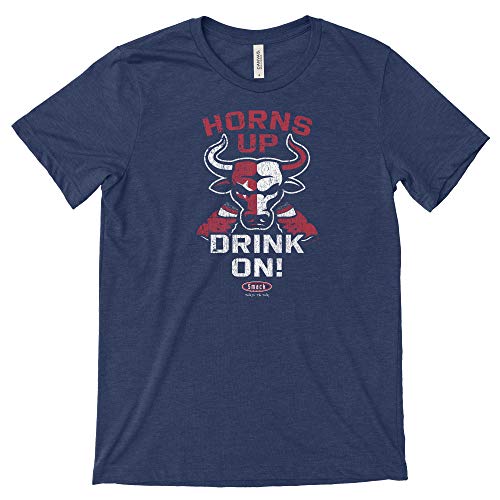 Horns Up Drink On! Heather Shirt | Houston Football Fan Apparel