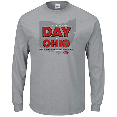 Ohio State College Apparel | Shop Unlicensed Ohio State Gear | It's a New Day in Ohio Shirt