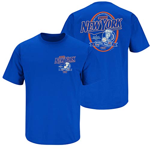 New York Baseball Fans (NYM) Apparel | Shop Unlicensed New York Gear | Queens A Drinking Borough with A Baseball Problem Shirt Medium / Short Sleeve /