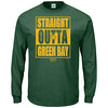 Green Bay Pro Football Apparel | Shop Unlicensed Green Bay Gear | Straight Outta Green Bay Shirt