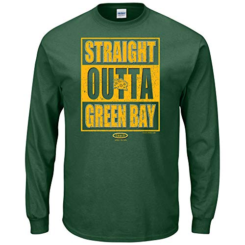 Green Bay Pro Football Apparel | Shop Unlicensed Green Bay Gear | Straight Outta Green Bay Shirt