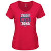 Straight Outta 'Zona Ladies Shirt  | Ladies Apparel