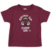 Unlicensed Florida State College Sports Baby Bodysuits or Toddler Tees | Drink Up Chop On!