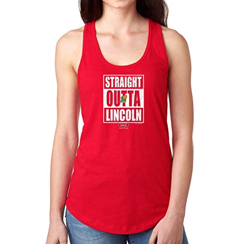 Nebraska College Unlicensed Ladies Apparel | Straight Outta Lincoln Ladies Shirt