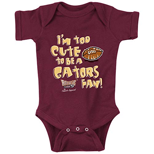 Unlicensed Florida State College Sports Baby Bodysuits or Toddler Tees | Too Cute to be a Gators Fan!