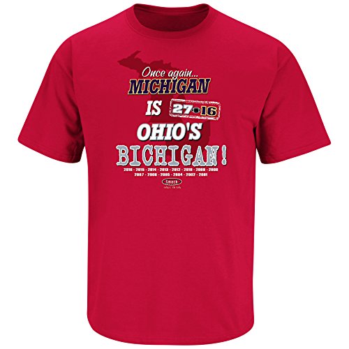 Anti-OSU Michigan College Fan T-Shirt – Unser Bichigan Score Shirt In Größen SM-5XL Anti-OSU Michigan College Fan T-Shirt – Unser Bichigan Score Shirt In Größen SM-5XL