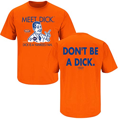 New York (NYM) Pro Baseball Shirt | Buy Anti-Yankees Rivalry Gear | Meet Dick (Anti-Yankees)