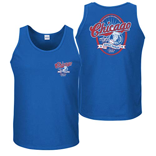 Chicago Baseball Fans. Bleacher Bums Royal T-Shirt (Sm-5X)