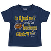 Unlicensed Michigan College Sports Baby Bodysuits or Toddler Tees | Do the Spartans or Buckeyes Stink?!