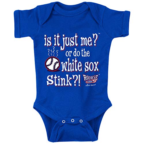 Chicago Baseball Fans. Is It Just Me?! (Anti-Cardinals or Anti-White Sox) Baby Onesie or Toddler Shirt, 12M / Onesie (Anti-White Sox) / Blue