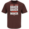 Cleveland Pro Football Apparel | Shop Unlicensed Cleveland Gear | Baker Baker Touchdown Maker Shirt