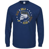 West Virginia Football Fans. Blue and Gold Till I'm Dead and Cold Shirt