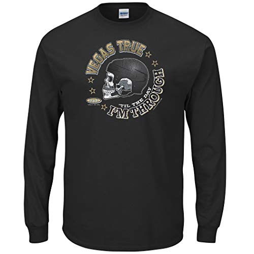 Vegas Pro Hockey Apparel | Shop Unlicensed Vegas Gear | Vegas True 'Til the Day I'm Through Shirt