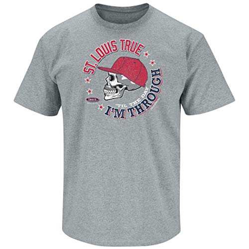 St. Louis Pro Baseball Apparel | Shop Unlicensed St. Louis Gear | St. Louis True 'Til the Day I'm Through Shirt