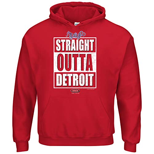 Detroit Hockey Fans. Straight Outta Detroit Shit
