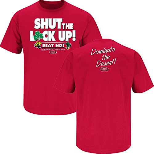 Ohio State Football Fans. Shut The Luck Up Red T Shirt (Sm-5X)