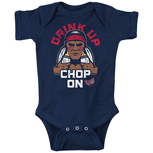 Atlanta Baseball Fans. Drink Up Chop On! Onesie or Toddler T-Shirt