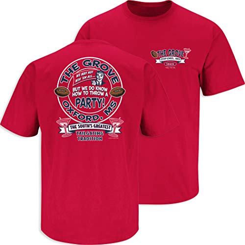 Ole Miss Football Fans. The Grove. The South's Greatest Tailgating Tradition Shirt
