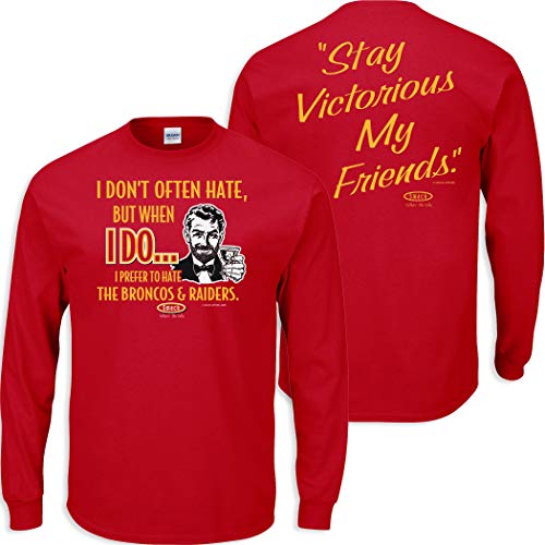 Kansas City Pro Football Shirt | Buy Kansas City Fan Gear | (Anti-Broncos & Raiders) Stay Victorious