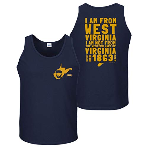 West Virginia Football Fans. I'm from West Virginia. Navy T Shirt
