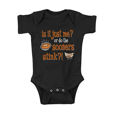 Unlicensed Texas College Baby Bodysuits or Toddler Tees | Do the Sooners Stink?! (Anti-Oklahoma)
