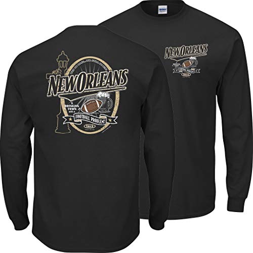 Drinking Town with A Football Problem, Medium / Long Sleeve / Black
