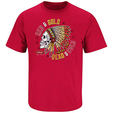 Red and Gold Till I'm Dead and Cold Shirt, Tank Top, Hoodie for Kansas City Football Fans