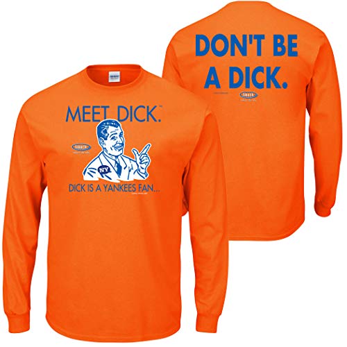 New York (NYM) Pro Baseball Shirt | Buy Anti-Yankees Rivalry Gear | Meet Dick (Anti-Yankees)