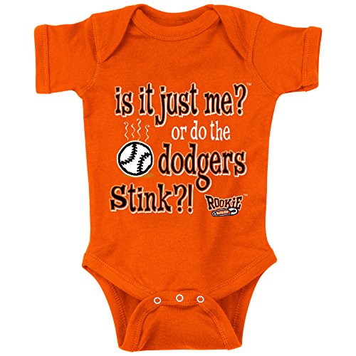 San Francisco Baseball Fans. Is It Just Me? Onesie (NB-18M) & Toddler Tee (2T-4T) 18 Months / Orange