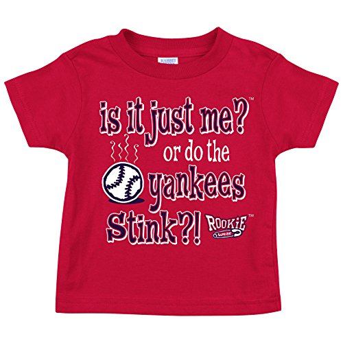 Is It Just Me?! (Anti-Yankees) Onesie (NB-18M) or Toddler Tee (2T-4T) (Rookie Wear by Smack Apparel) 2T / Red
