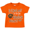 Unlicensed Cleveland Pro Football Baby Bodysuits or Toddler Tees | Do the Steelers Stink?! (Anti-Pittsburgh)