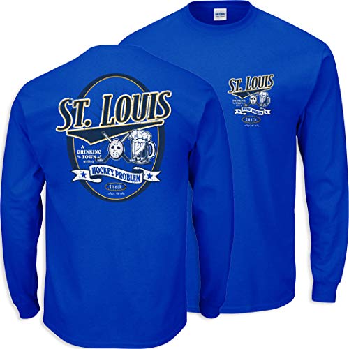 Unlicensed St Louis Blues Long Sleeve Shirt