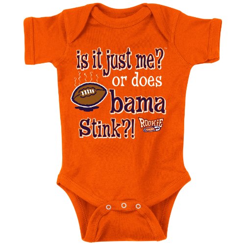 Auburn Tigers Fans. Is it Just Me!? Orange Onesie (NB-18M)