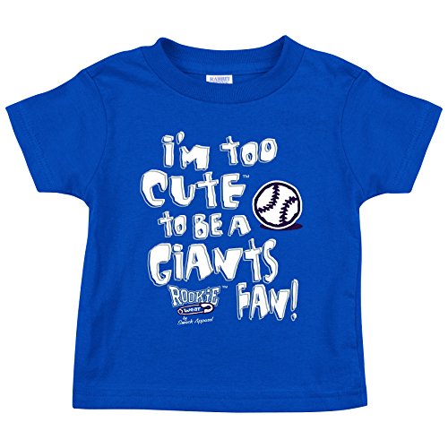 Los Angeles Dodgers Fans. I'm Too Cute Blue Onesie (NB-18M) & Toddler Tee (2T-4T) 4T