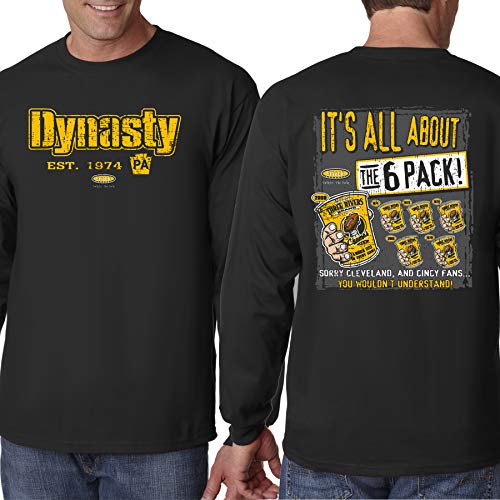 pittsburgh steelers gear Dynasty 6-Pack Shirt