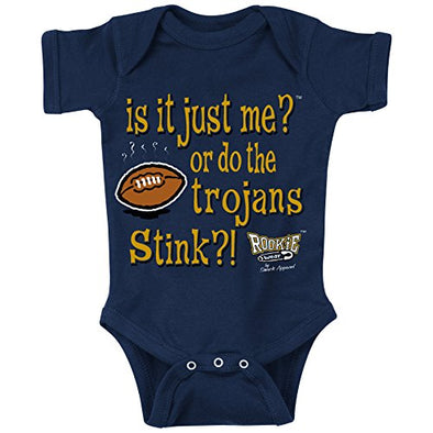 Notre Dame Fans. Do the Trojans Stink?! Onesie or Toddler T-Shirt