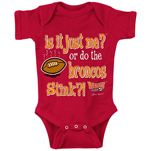 Unlicensed Kansas City Pro Football Baby Bodysuits or Toddler Tees | Is It Just Me? (Anti-Broncos)