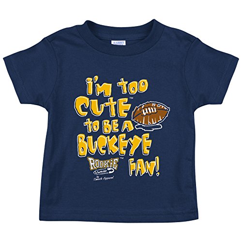 Too Cute to be a Buckeye Fan! | Michigan College Sports Baby Bodysuits ...
