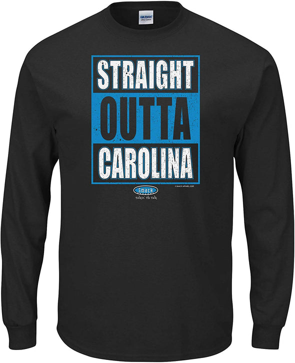 Straight Outta Carolina T-Shirt | Carolina Football Fan Gear