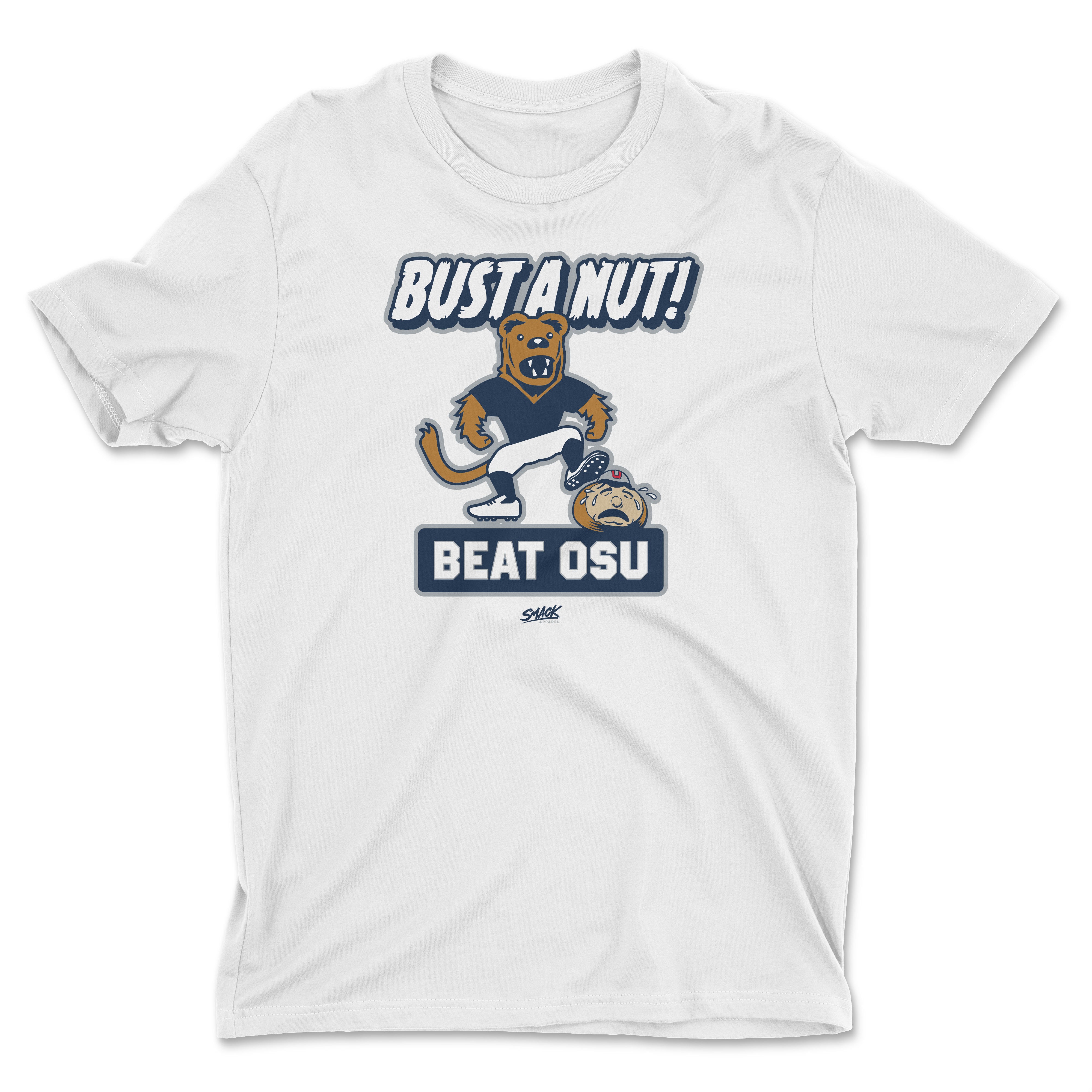 Bust A Nut Beat OSU T-Shirt for Penn State College Football Fans
