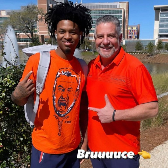 Auburn Basketball Bruce Pearl Shirt