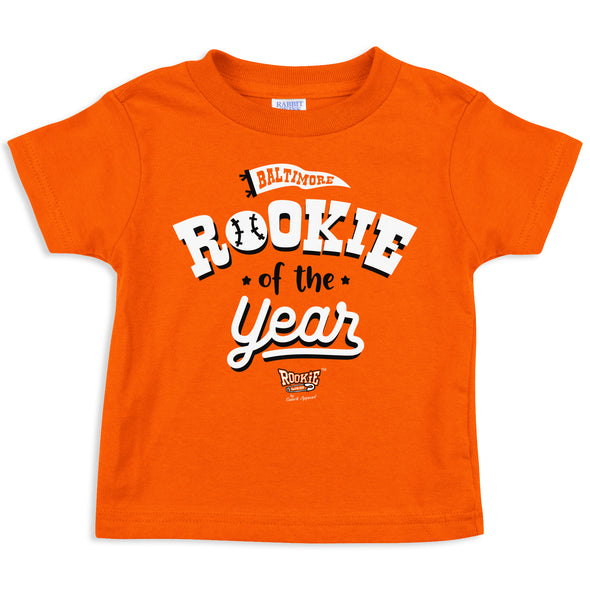 Rookie of the Year | Baltimore Pro Baseball Baby Bodysuits or Toddler Tees