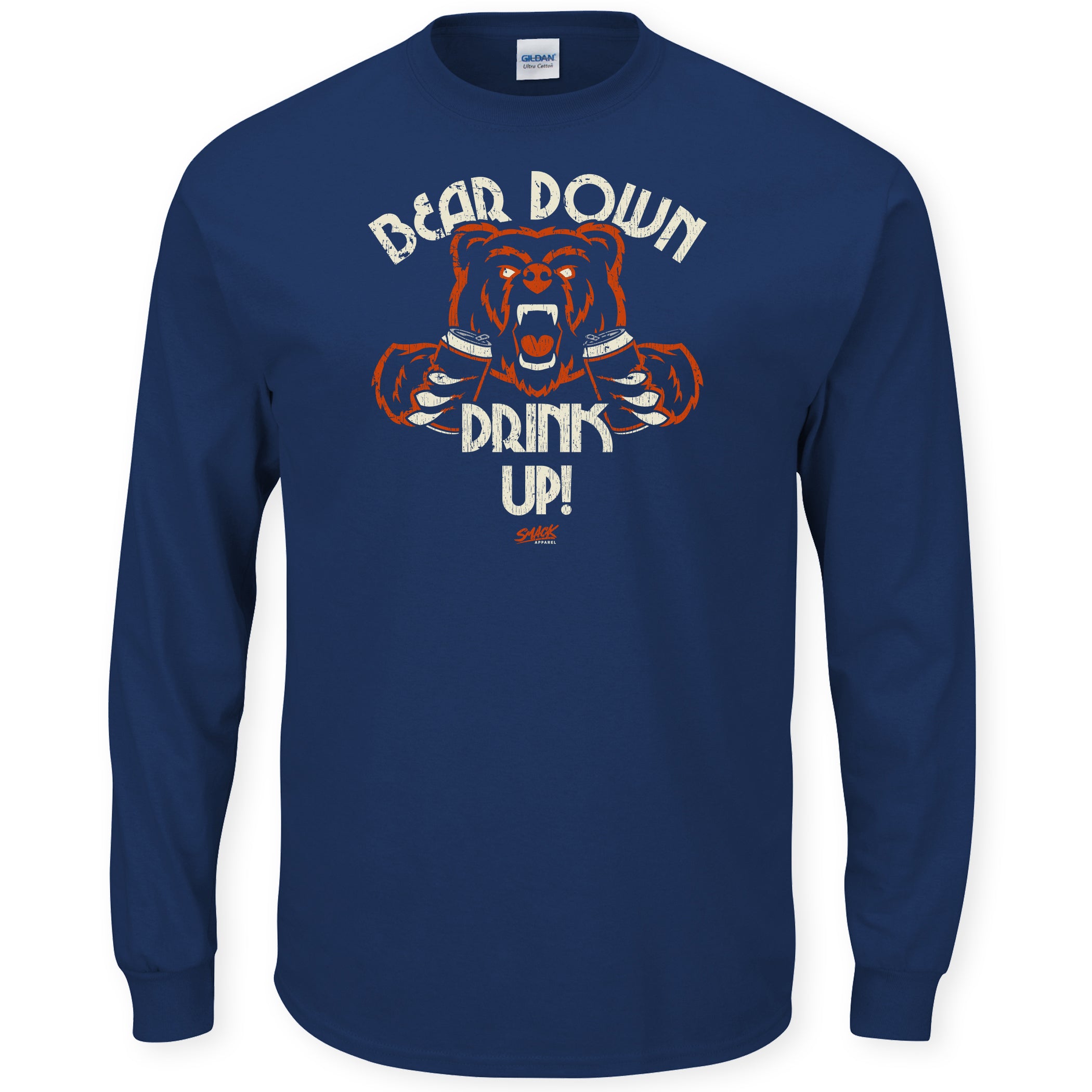 football fan gear Bear Down Drink Up