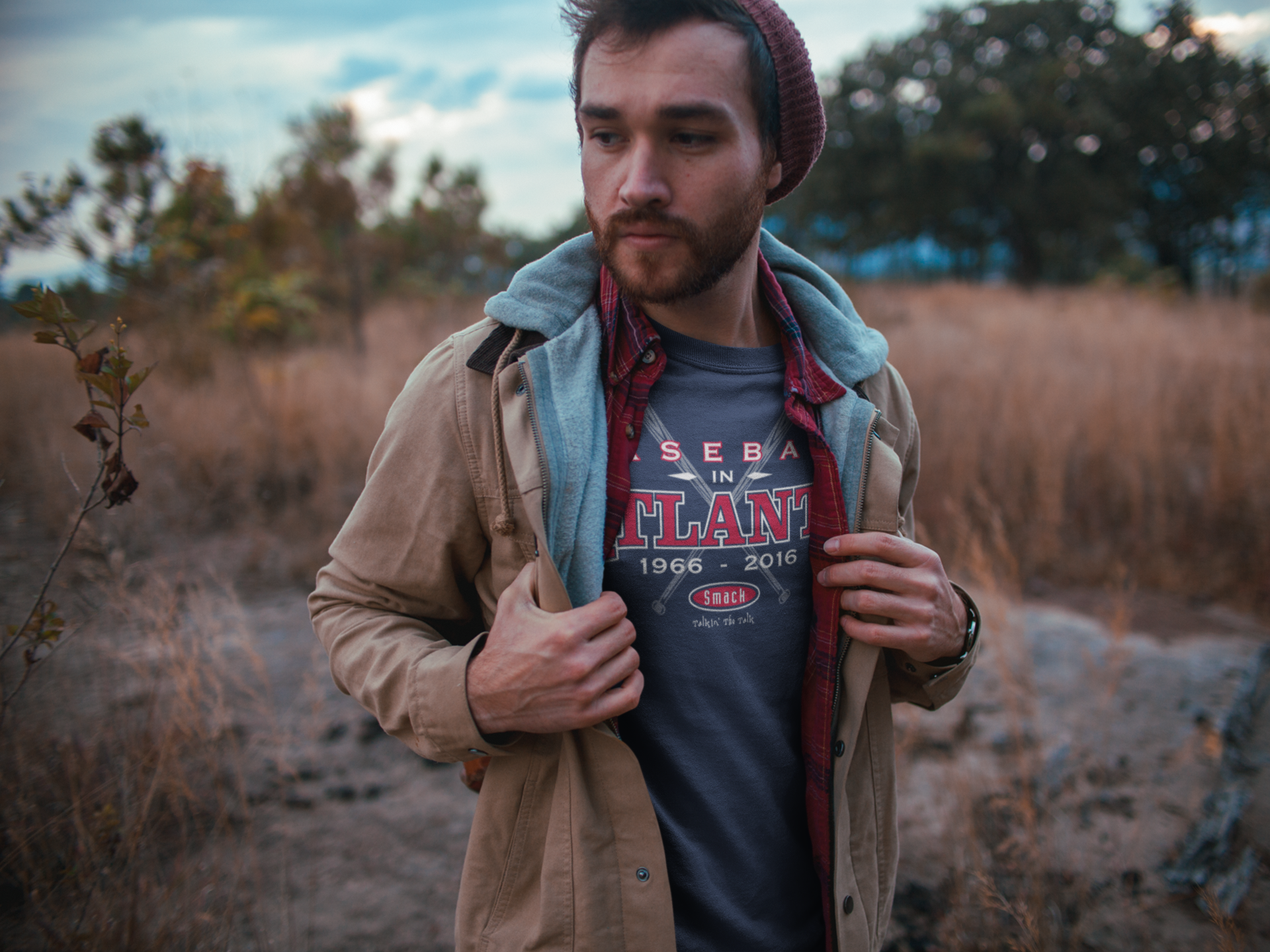 World Champions Baseball/Feather Shirt for Atlanta Baseball Fans – Smack  Apparel